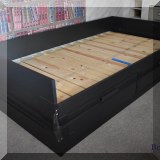 F29 . Bed with trundle